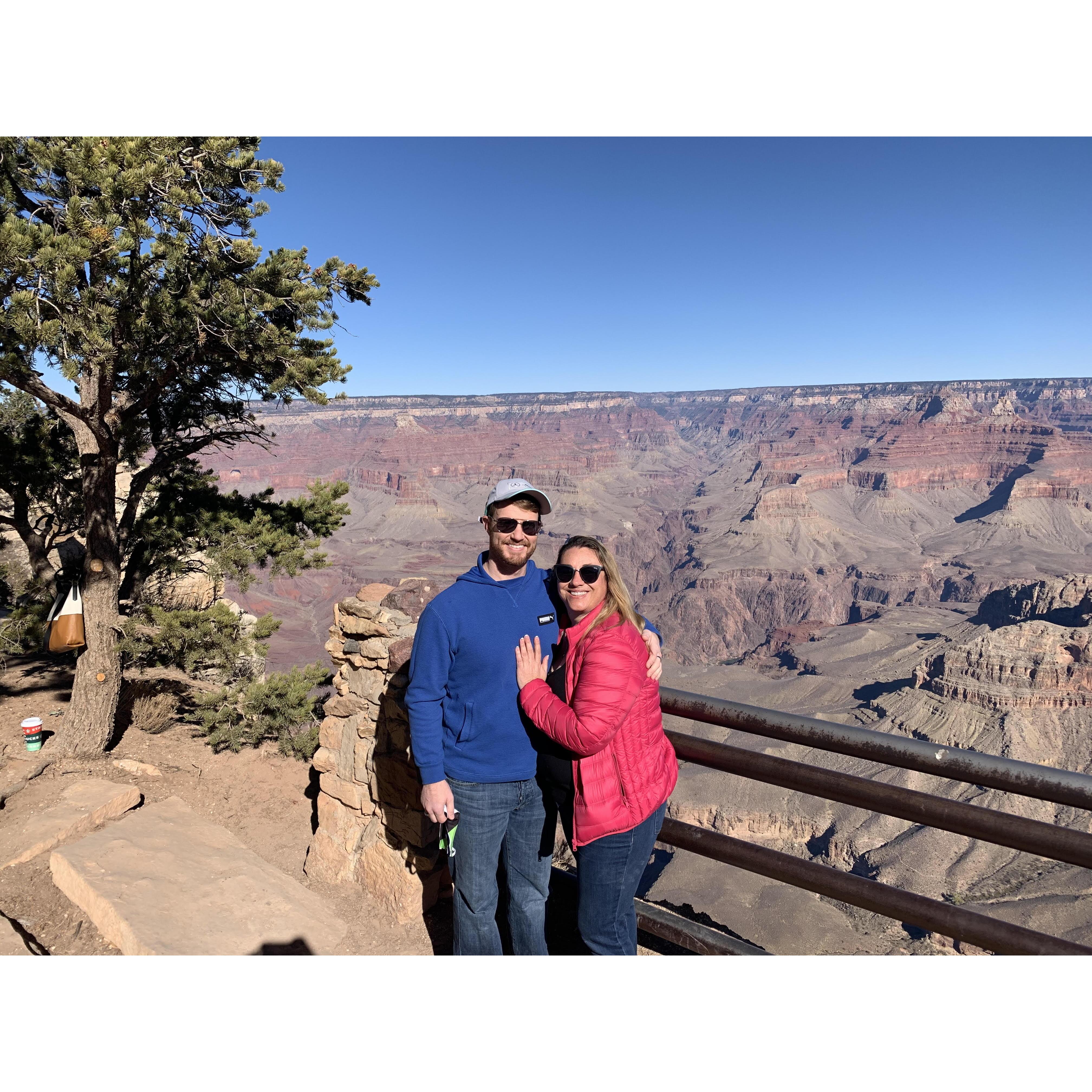 Our first trip was to the Grand Canyon.