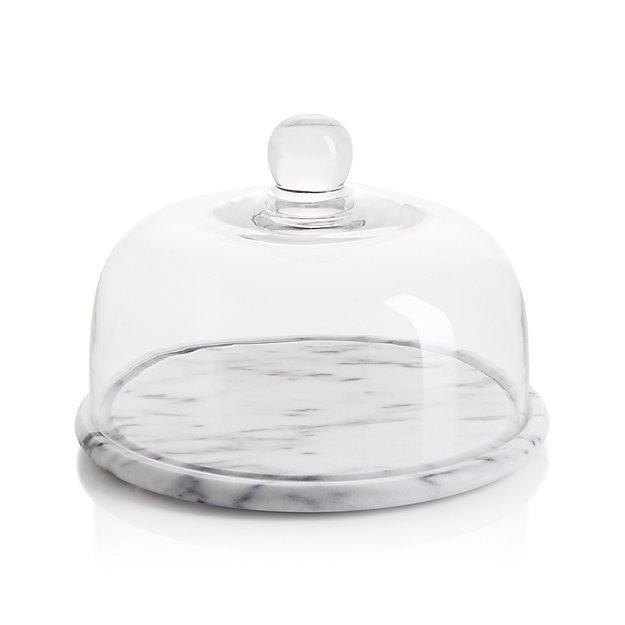 French Kitchen Marble Cheese Dome