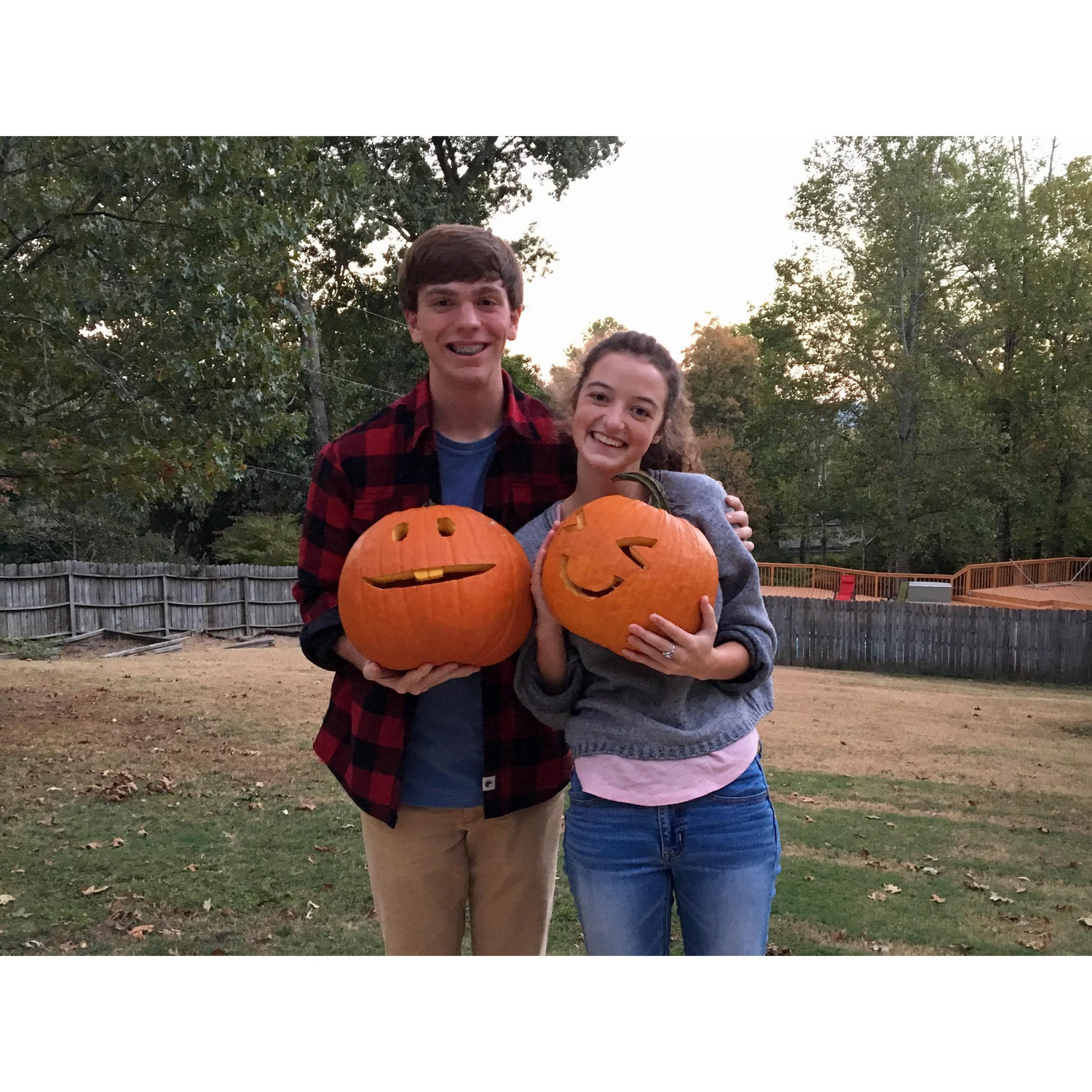 happy halloween (we'd known eachother for about 2 months in this picture)