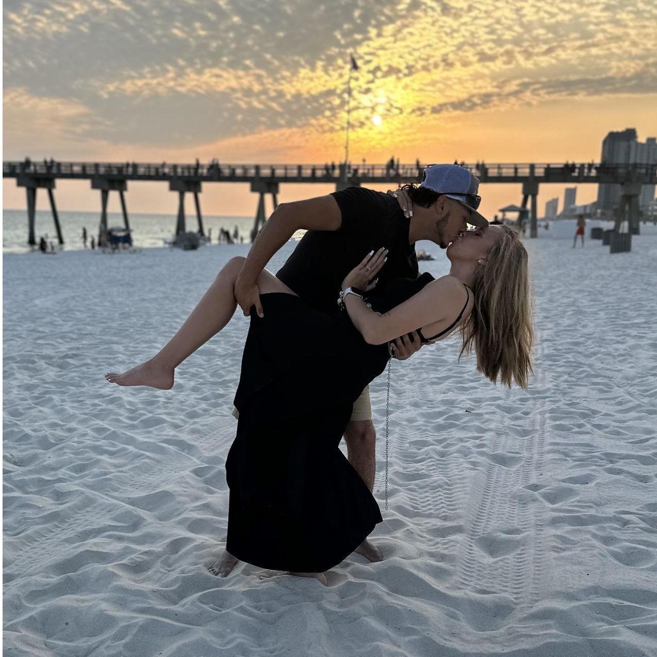 Photoshoot at the beach