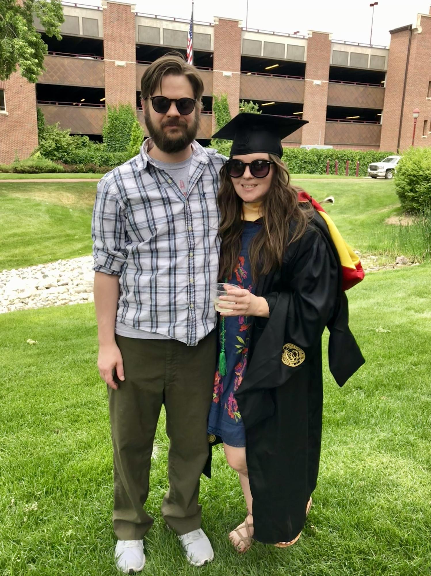 Kirstie’s masters graduation, University of Denver: Graduate School of Social Work 2018