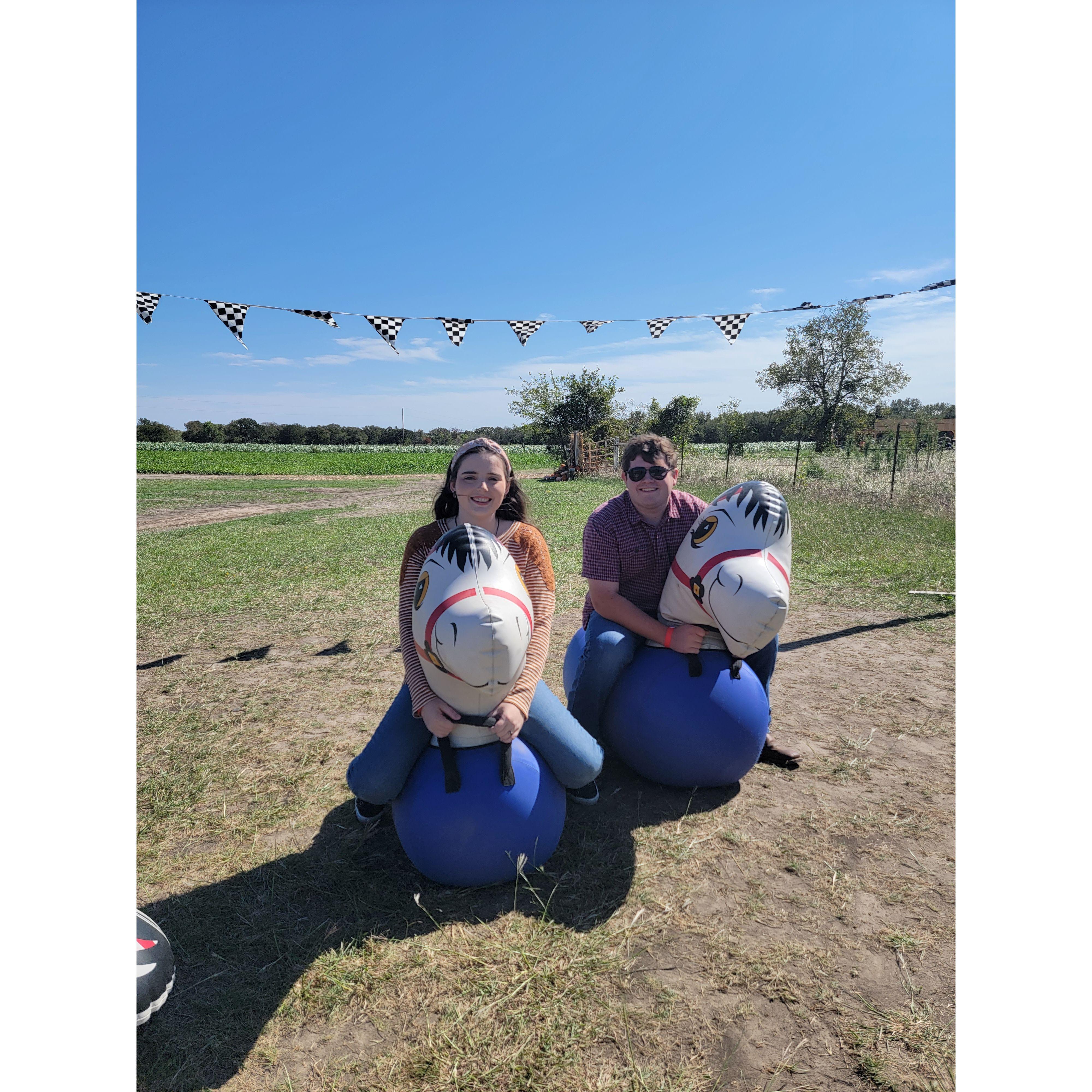 Springtime date at the Western Belle Farm and our audition for the Baylor equestrian team!