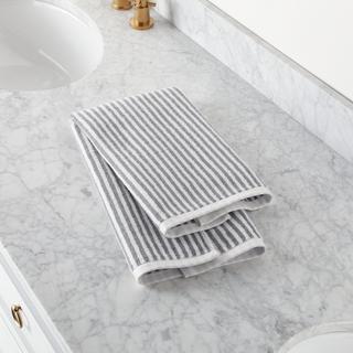 Hemi Organic Stripe Hand Towel