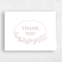 Pink Wedding Thank You - Kalispell Letterpress