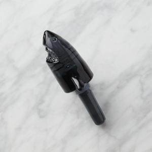 Brutus Smoke Grey Glass Bottle Stopper