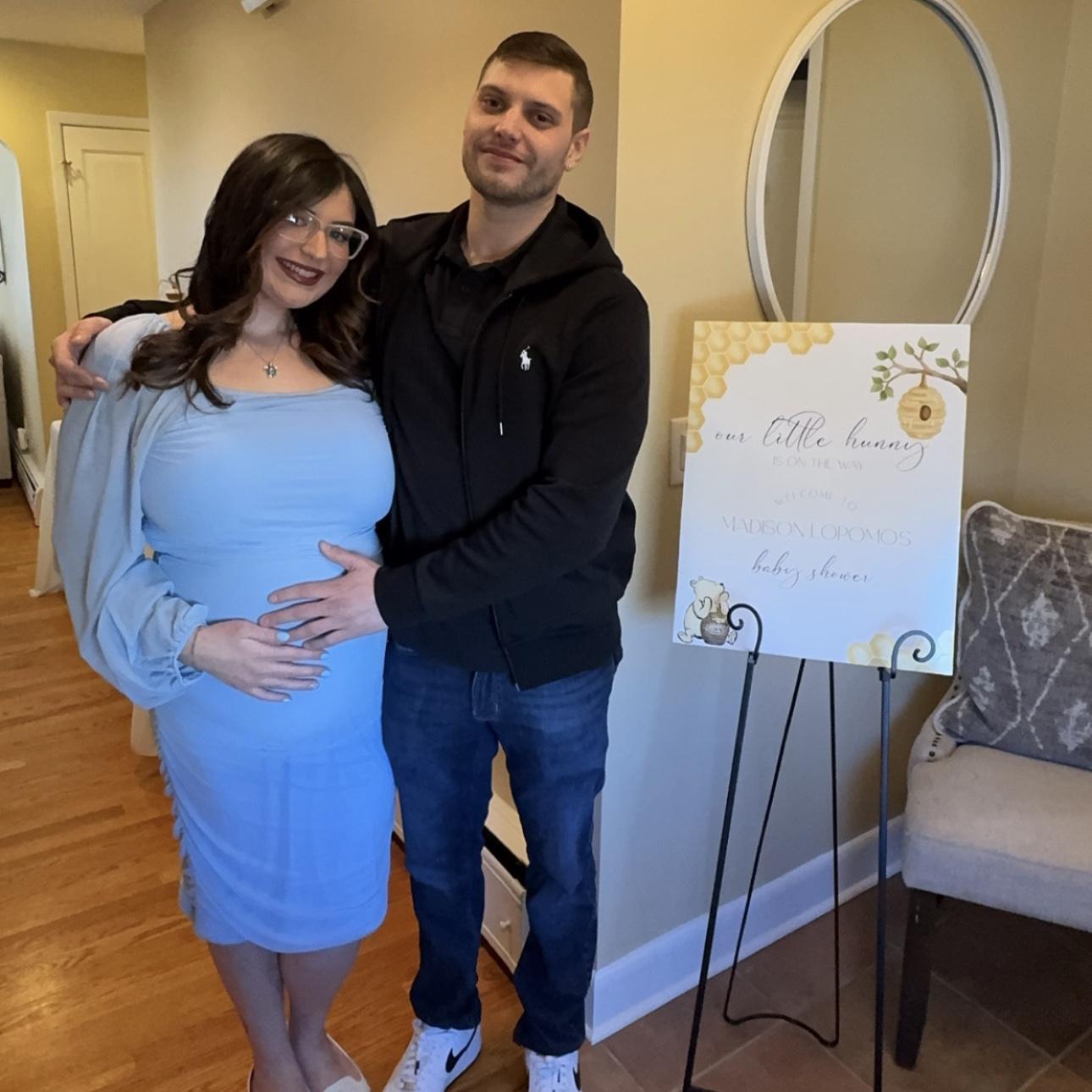 Baby shower pregnant with Jordan!