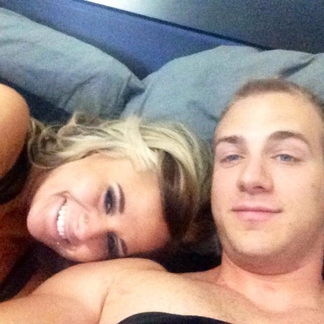 Seconds after we found out we were going to be parents!