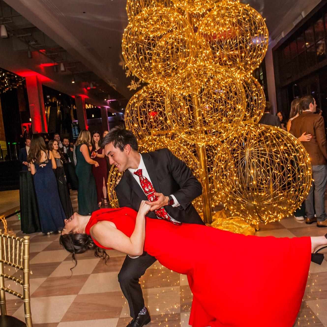 December 2024 - KPMG Holiday Party! We love to dance and the photographer loved us for it!