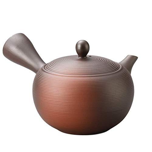 Japanese Teapot Kyusu Tokoname Youhen, Clay Teapot 11.8 fl.oz. Fusen L161