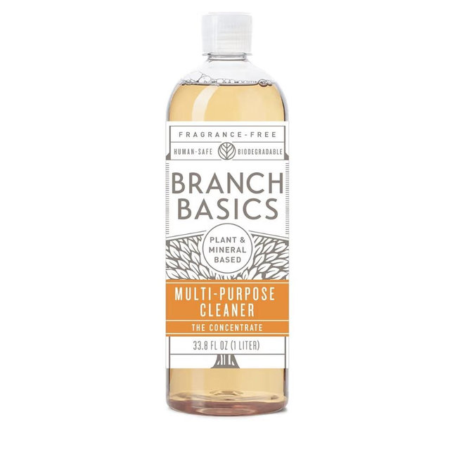 Branch Basics Concentrate Refill (33.8 oz) | All Purpose Multi-Surface Cleaning Concentrate - Replace Every Household Cleaner | Plant & Mineral-Based, Human-Safe, Fragrance Free