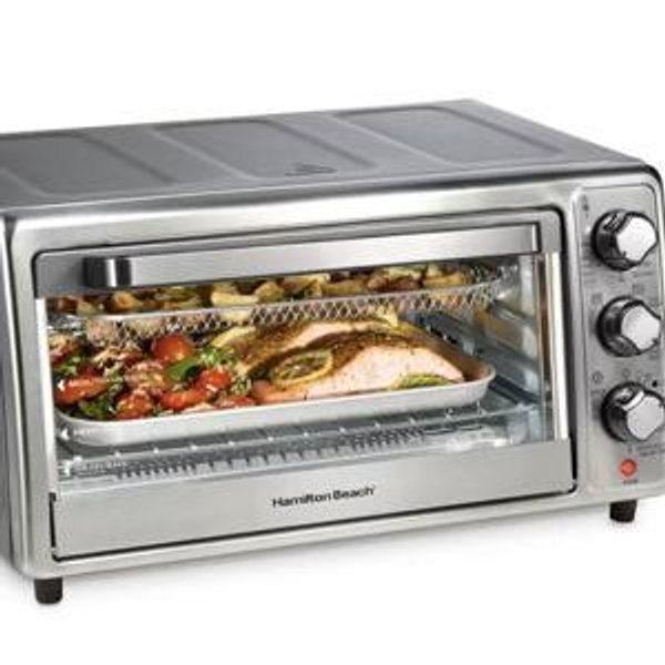 Hamilton Beach Sure-Crisp Air Fryer Toaster Oven Black - 31418