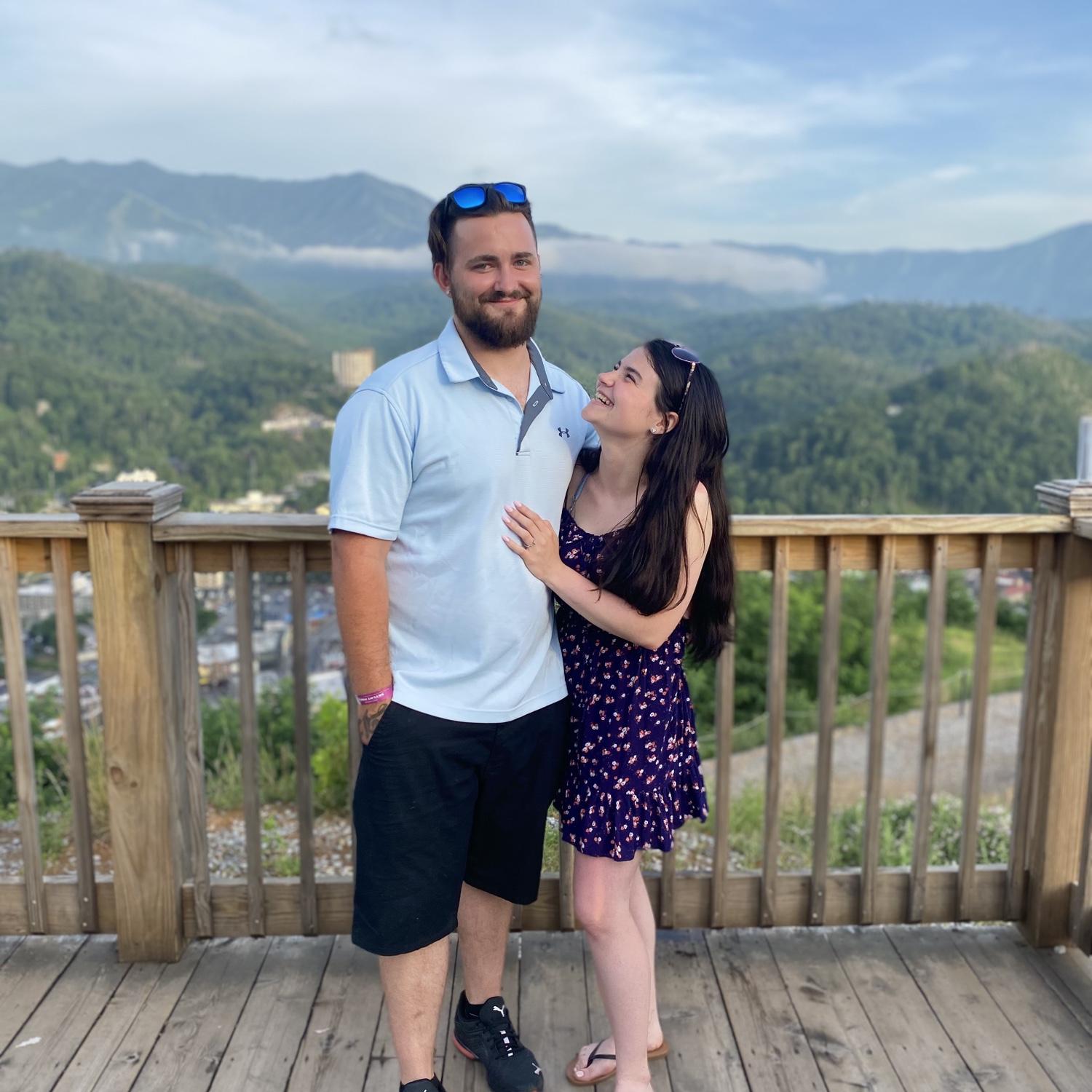 Trip to Tennessee, where we got engaged!