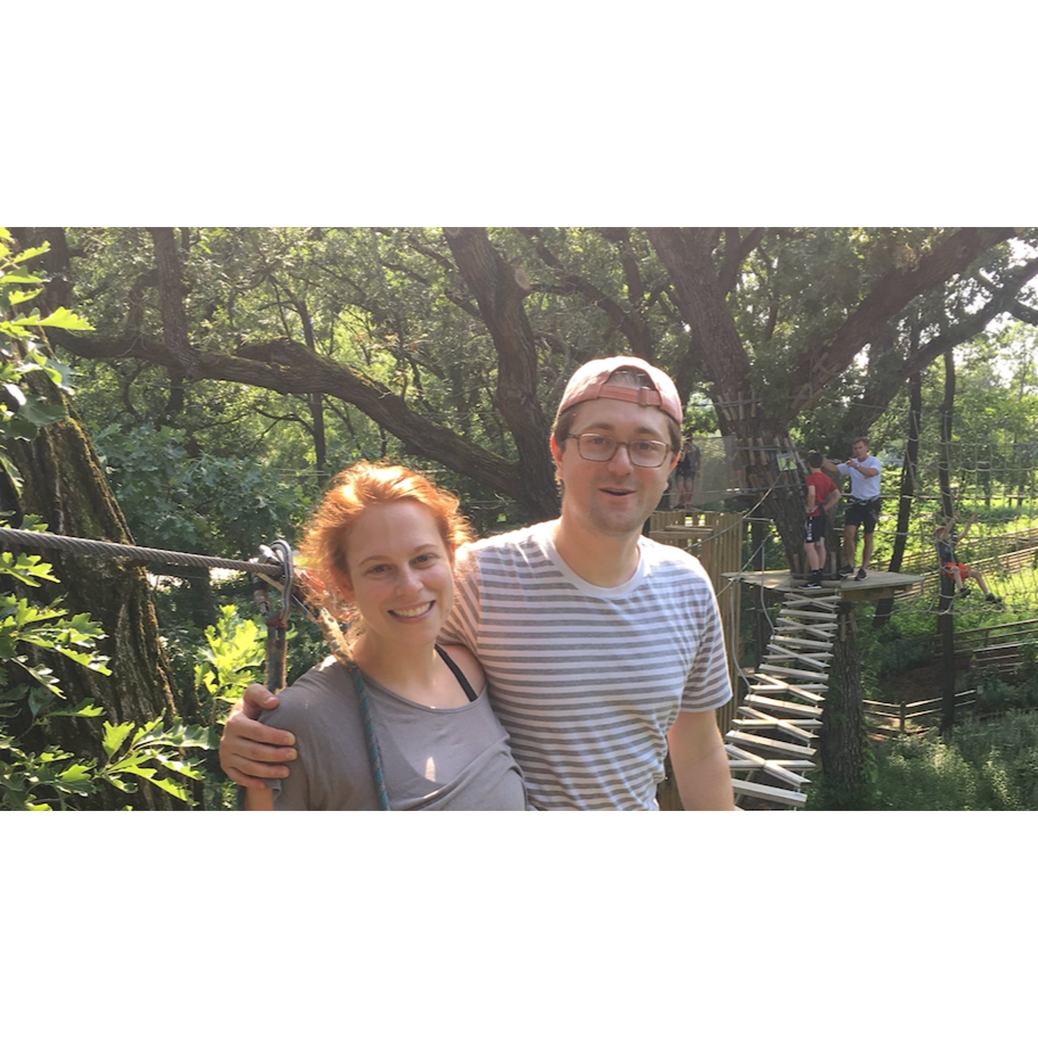 Go Ape Zipline, IL, 2018