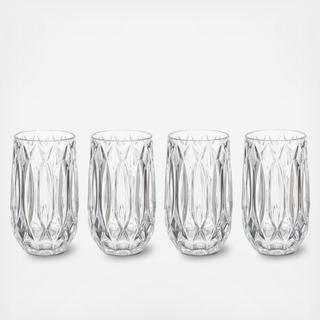 Saxon Highball Glass, Set of 4