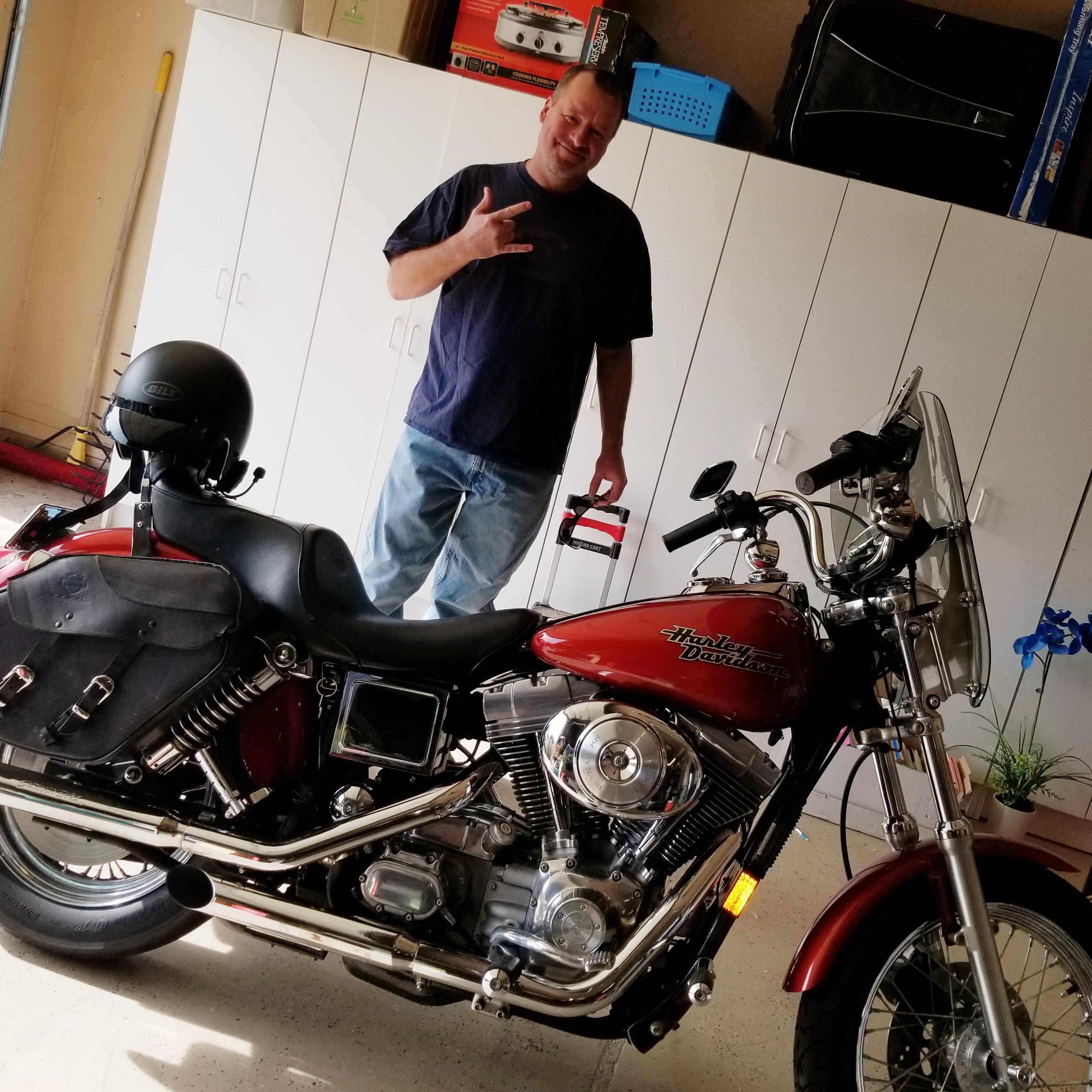 The day we got our Harley!!!!