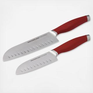 Cucina 2-Piece Santoku Knife Set