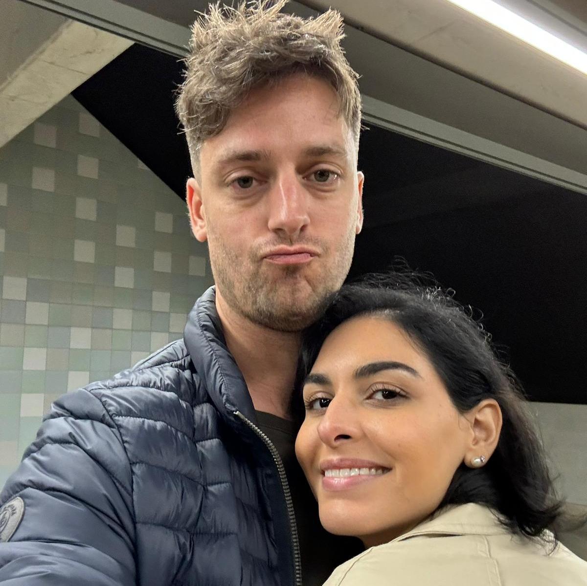 Date night with great hair (both of us hahah) - England 2024