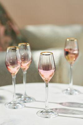 Waterfall Cordial Glasses, Set of 4
