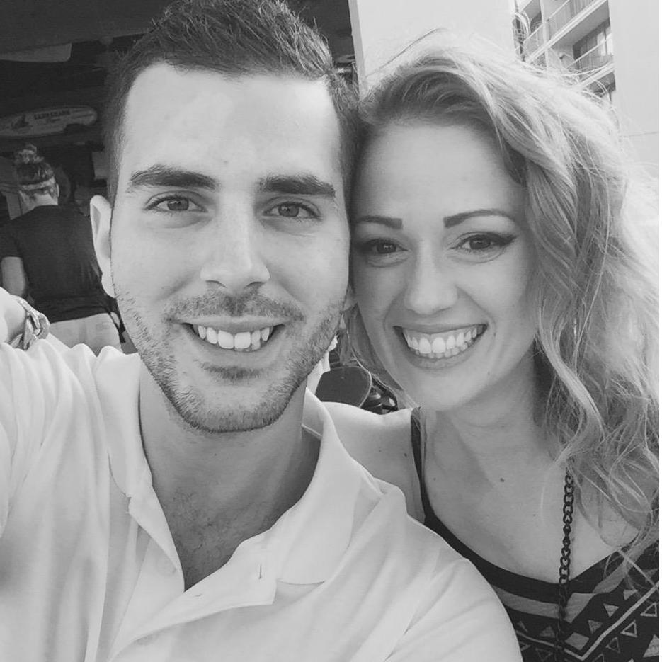 July, 2015. Our first beach vacation. If you look closely, there's a thumb print on Bobby's forehead from his lazy sunscreen application.