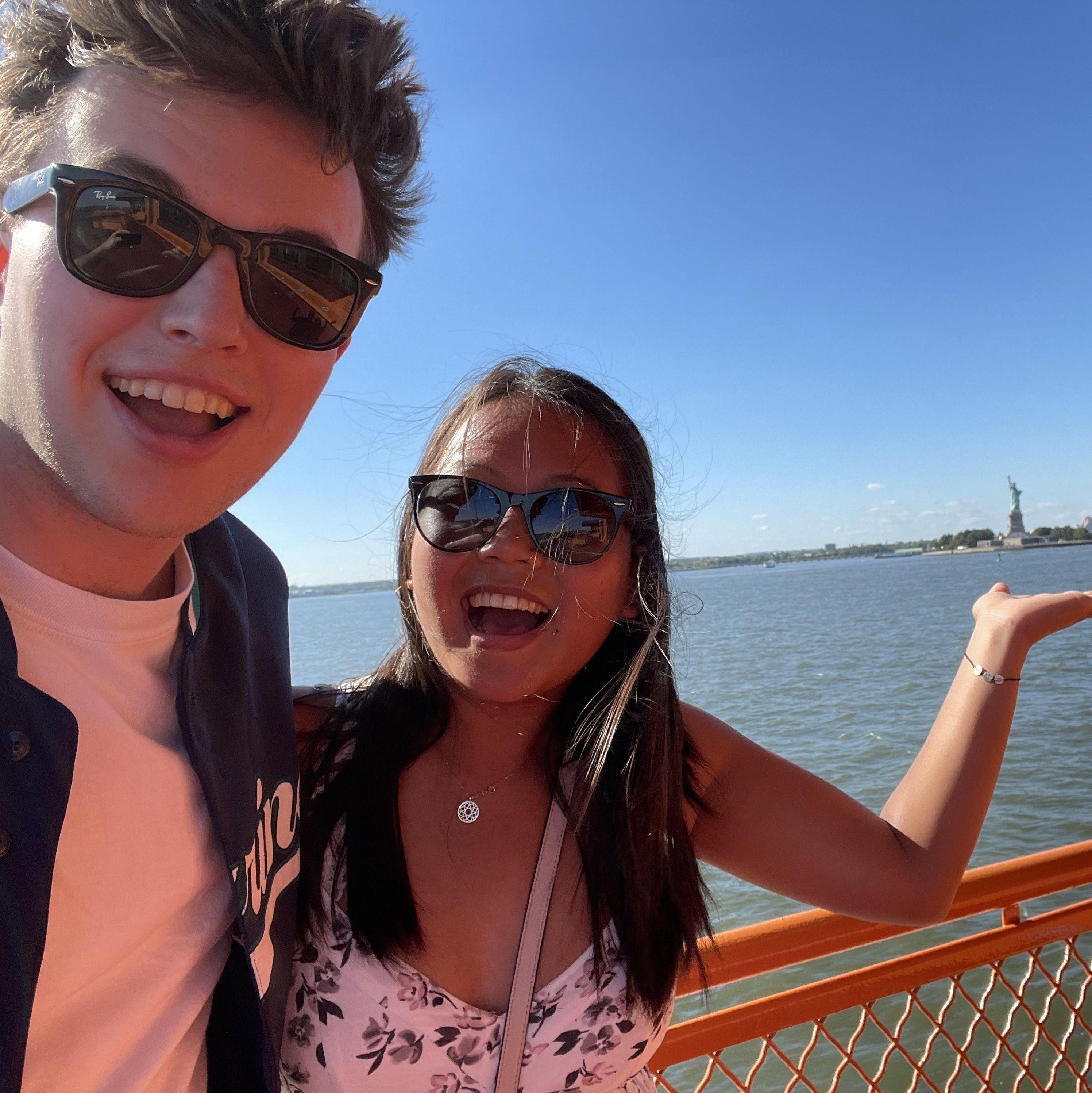 September 2021 | Statue of Liberty from the Staten Island Ferry.