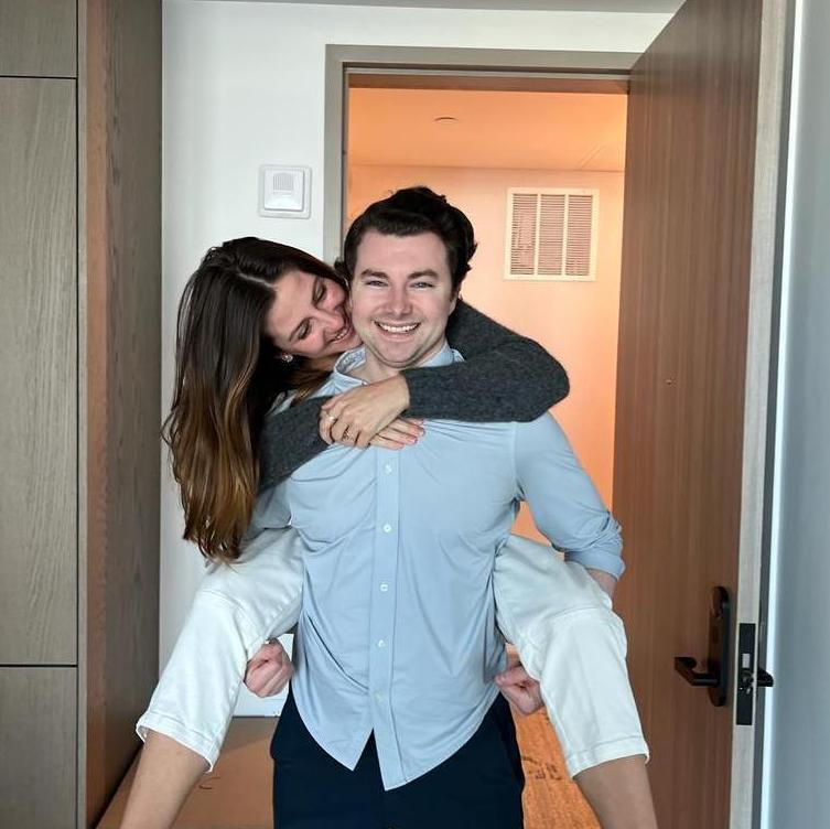 This was our first time walking into our first home after closing!