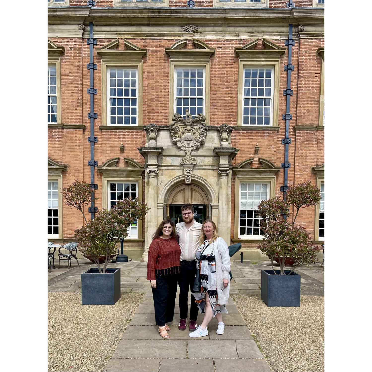 sunday brunch at acklam hall! what an estate! i felt entirely underdressed.