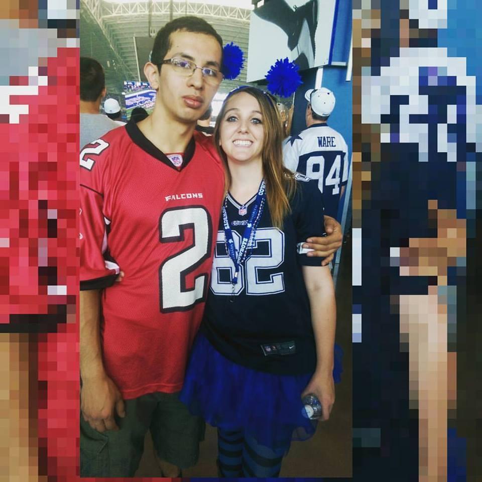 Our Love Runs Deep Except on Sunday! Atlanta Falcons vs. Dallas Cowboys September 2015
