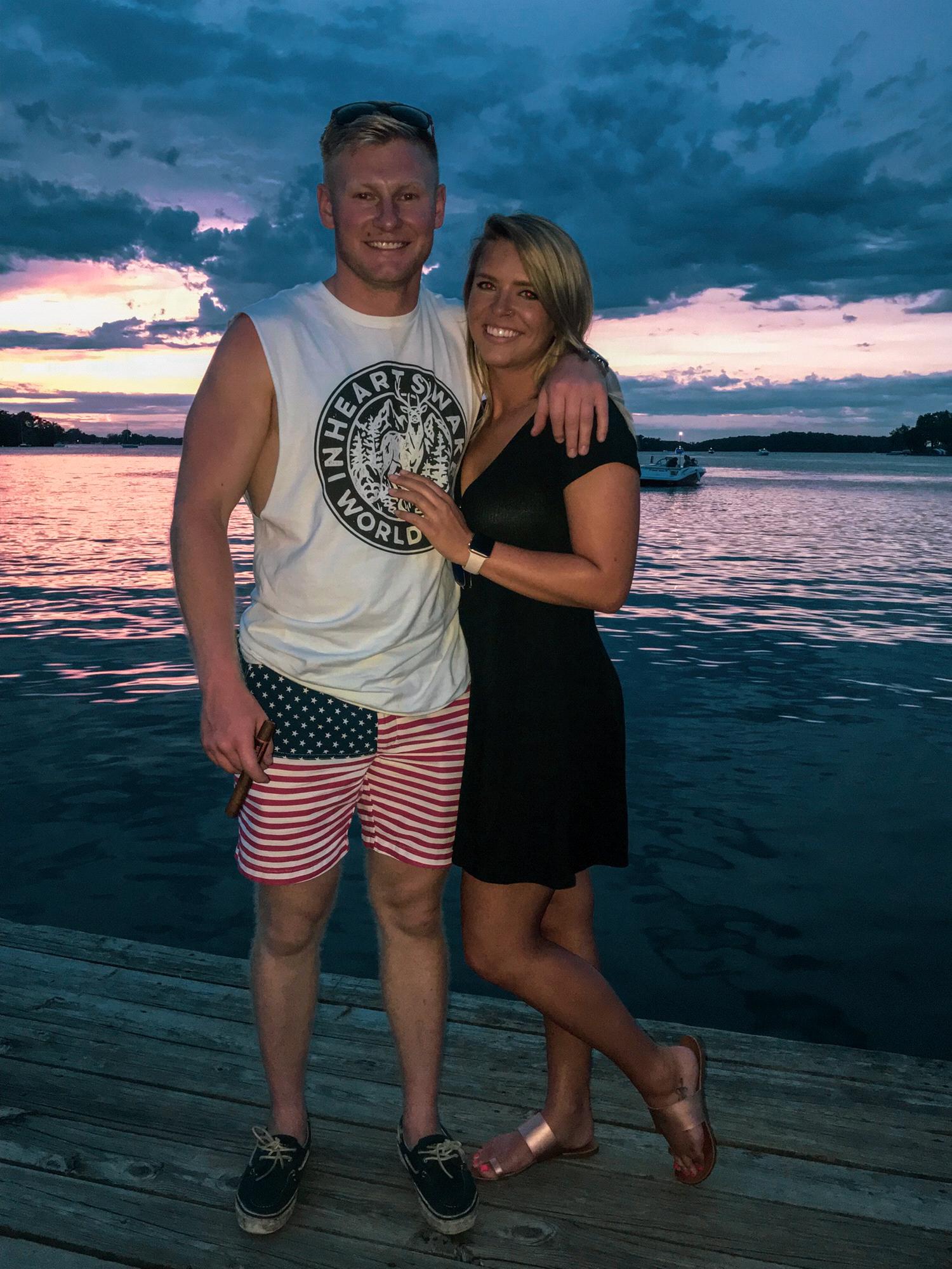 The first time Ryan brought Joy home to Minnesota. Summer 2018