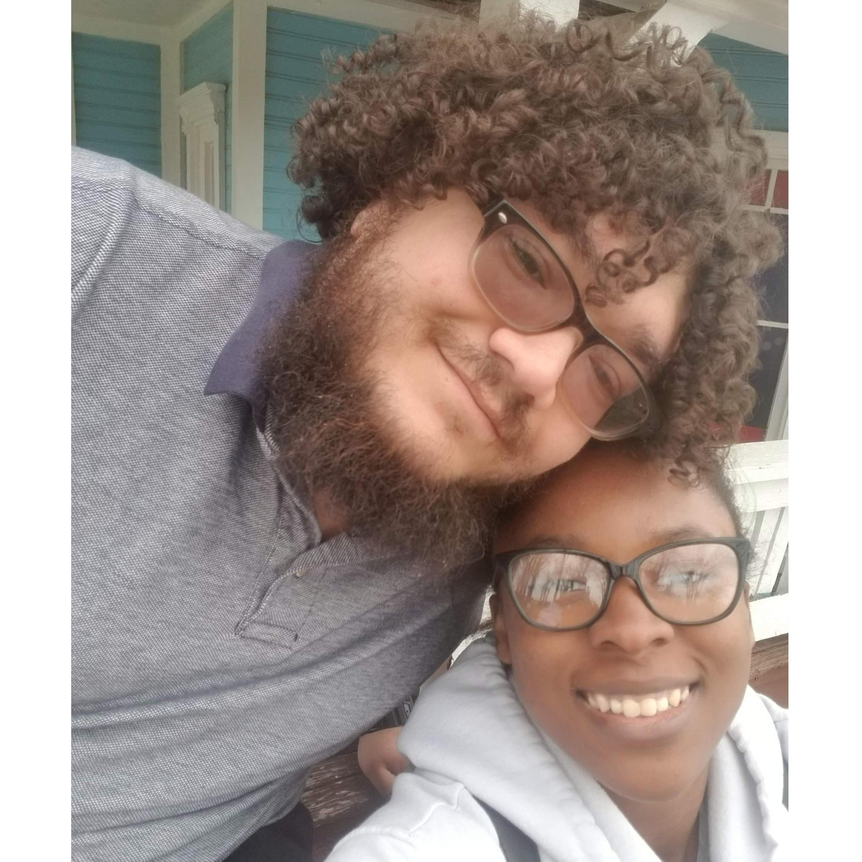 We took this while on a mini golf date in Valpo.