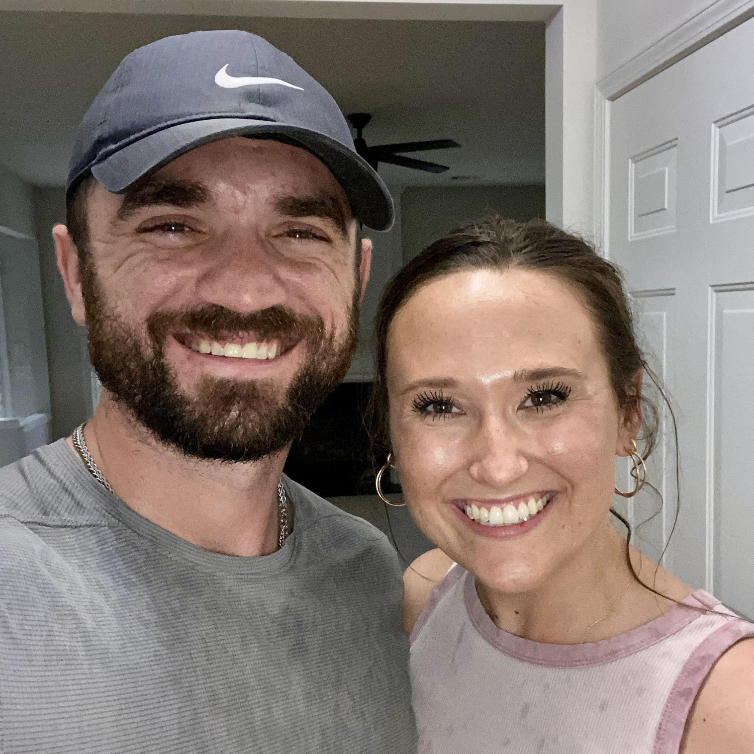 Taylor helped me move into my new townhome! We survived a moving day together! :)