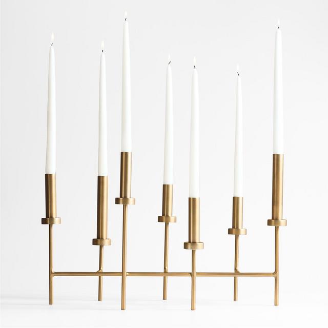 Orion Brass Finish Candelabra