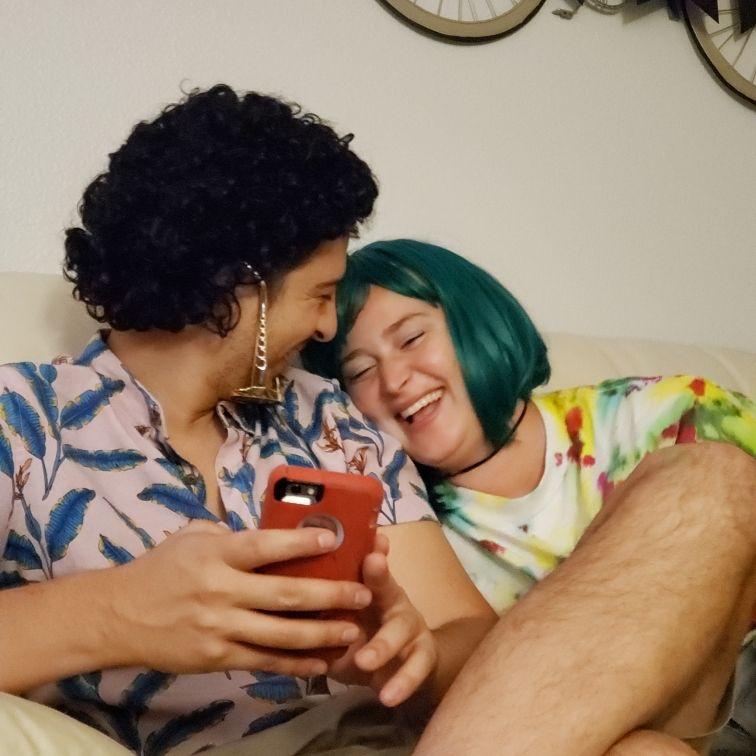 Always laughing!