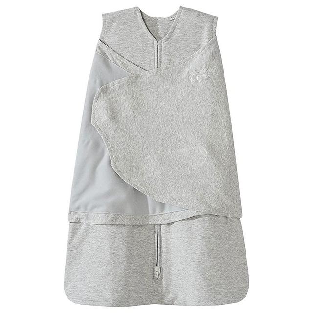 HALO Sleepsack 100% Cotton Swaddle, Heather Grey, Small