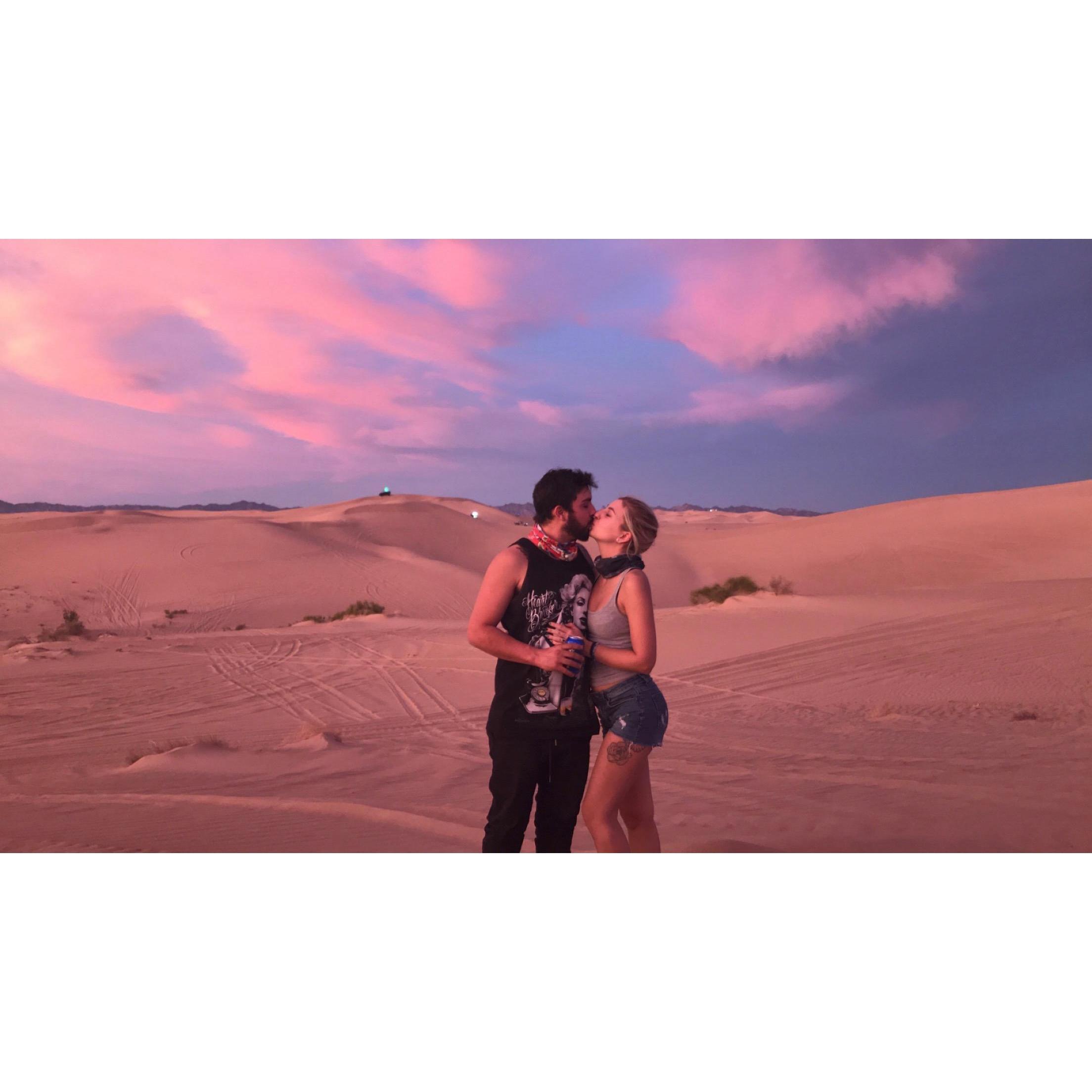 He made me fall in love with the dunes.
