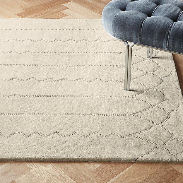 Fez Ivory Wool Rug