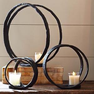 Ring Votive Holder, Iron - Small