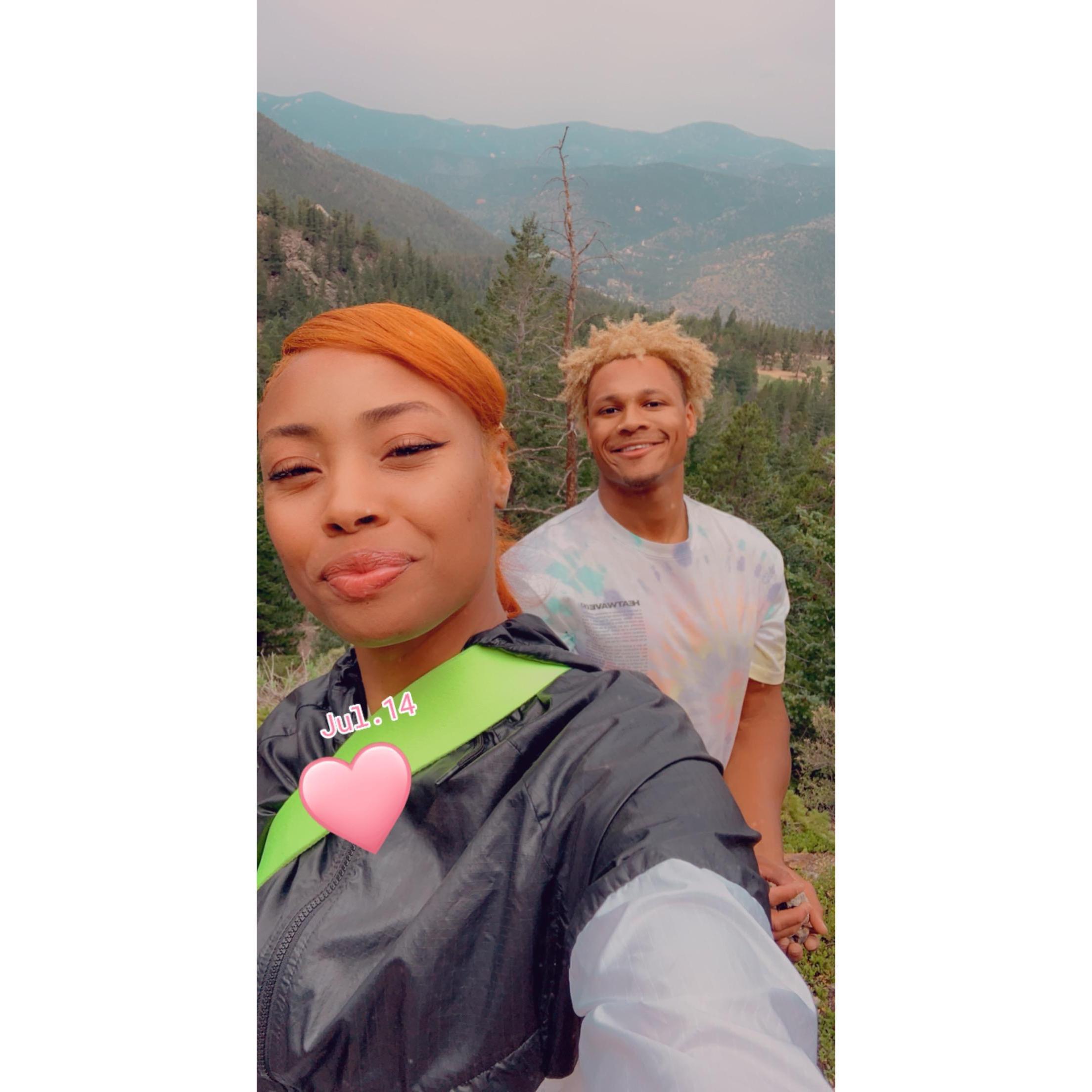 Surprise atv mountain climb for the hubby 28 th birthday