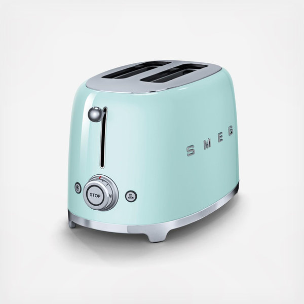 Smeg TSF01RGUS 50's Retro Style Toaster - Thumbnail 2