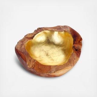 Gold Teak Root Bowl