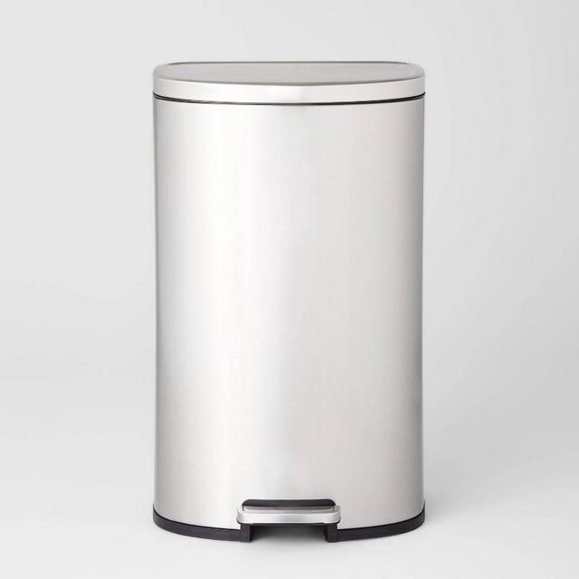 45L D Shape Step Trash Can - Brightroom™