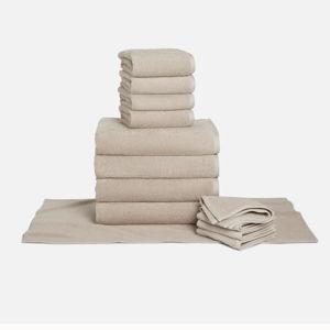 Organic Ribbed Towel Move-In Bundle