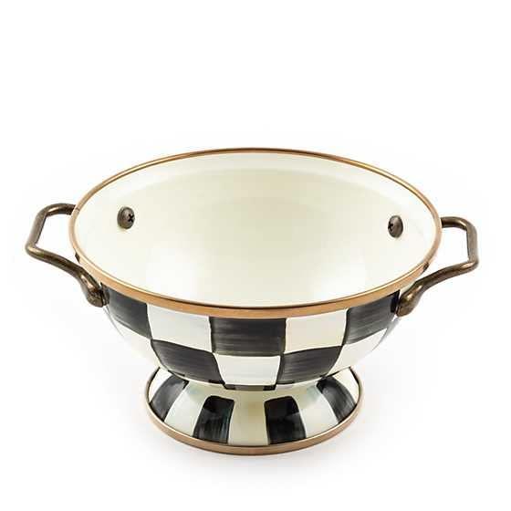 MACKENZIE-CHILDS Courtly Check Enamel Simply Anything Bowl
