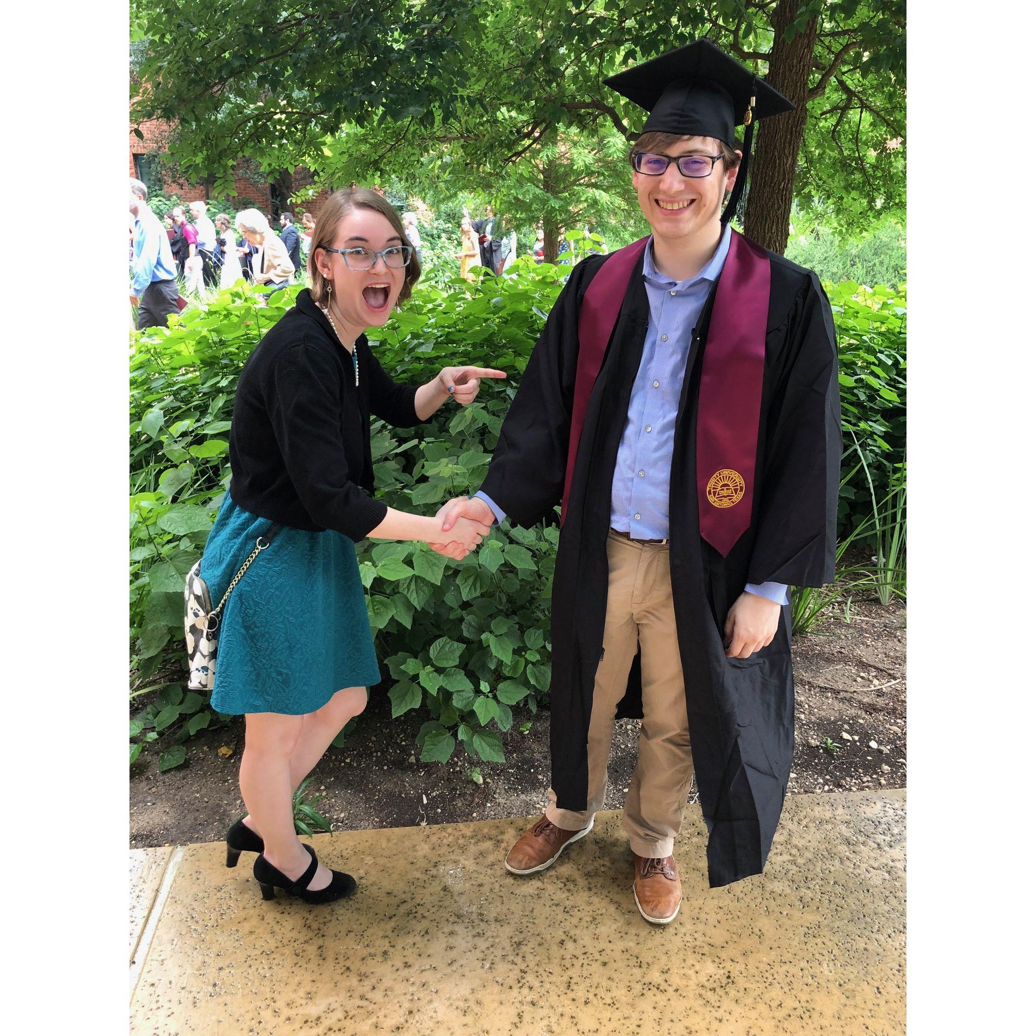 Luke's Trinity graduation