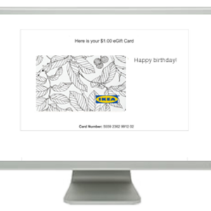Give the gift of IKEA.
