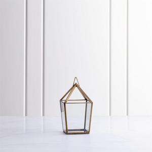 Lillian Brass Metal Small Lantern