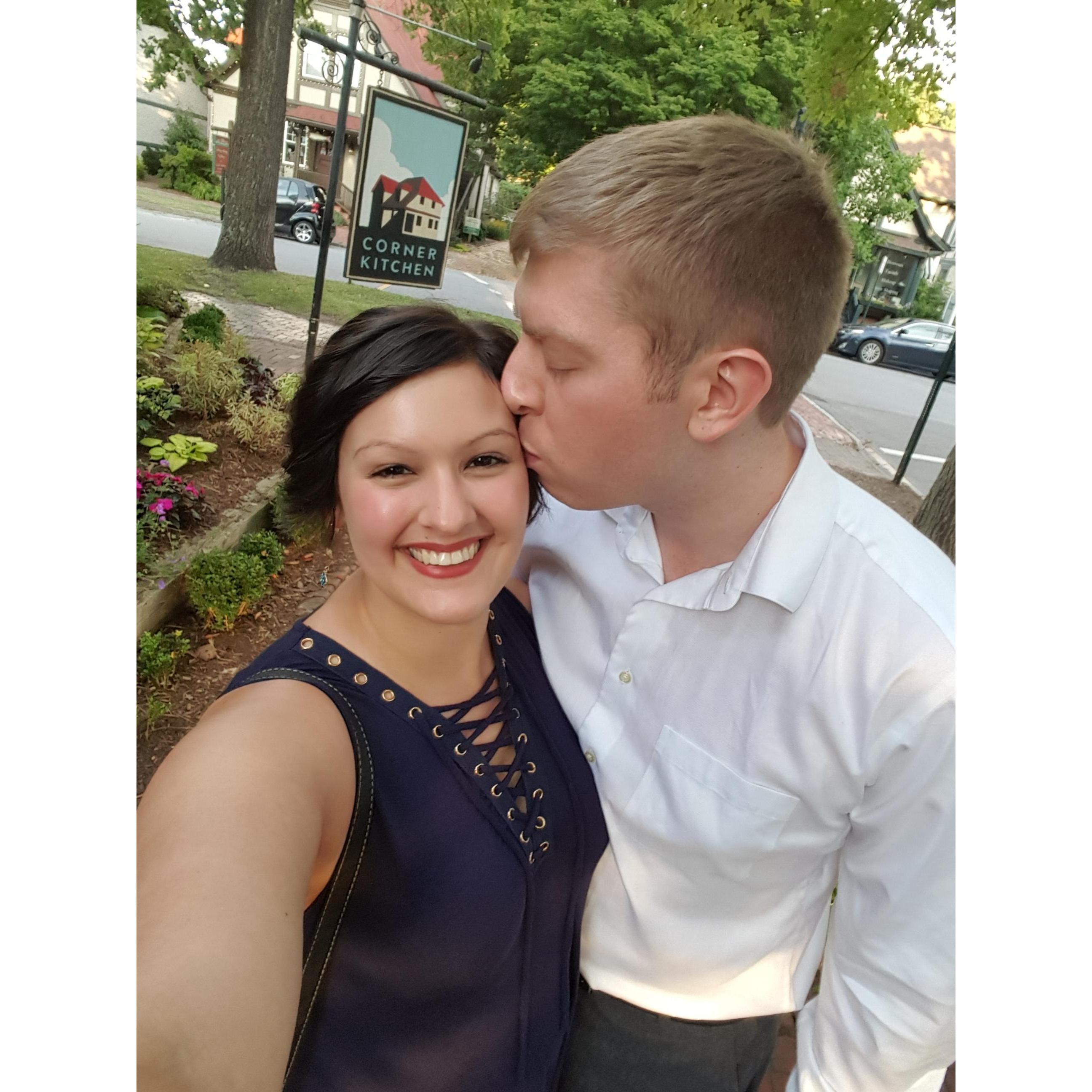 Our 4 Year Anniversary. Asheville, NC July 2017