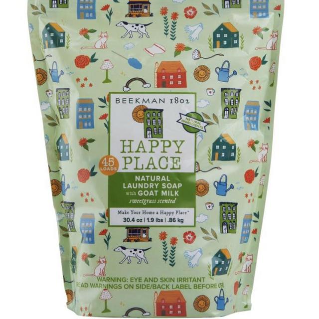 Beekman 1802 Happy Place 45-Load Goat Milk Laundry Soap, Sweetgrass Scent