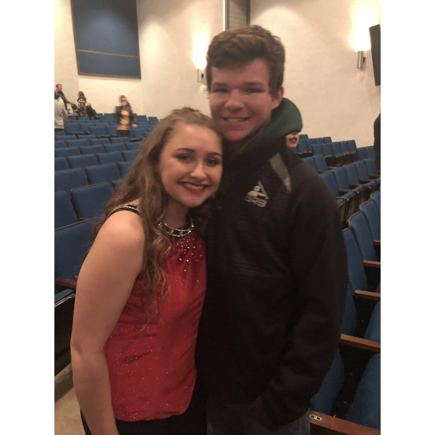 Our first picture together