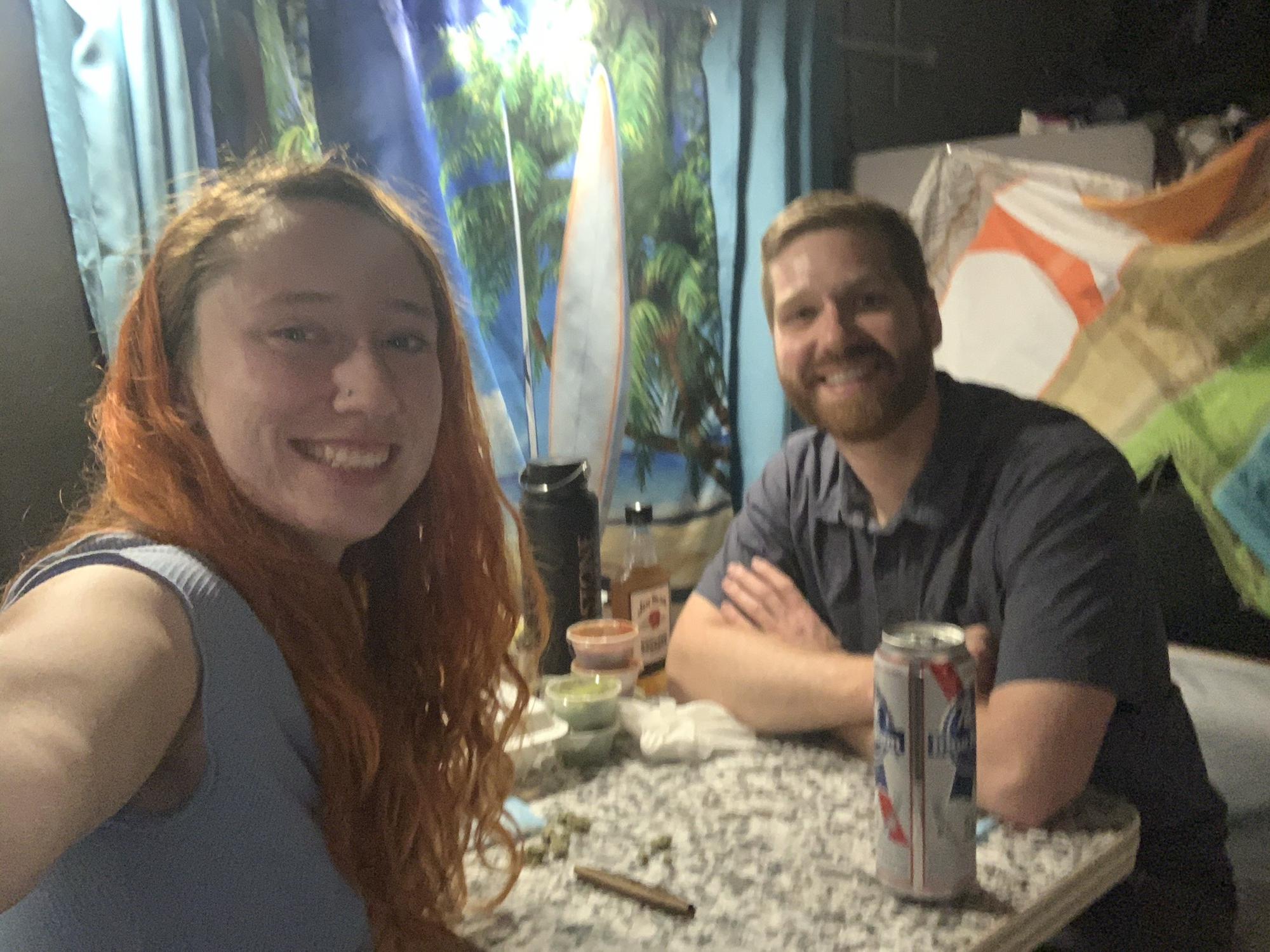 First night in the RV! What a wild ride that was.