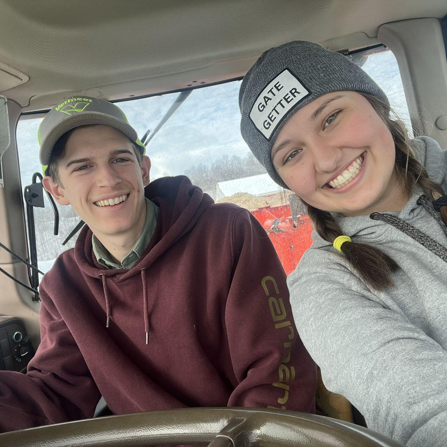 Sunday's are for feeding cows!